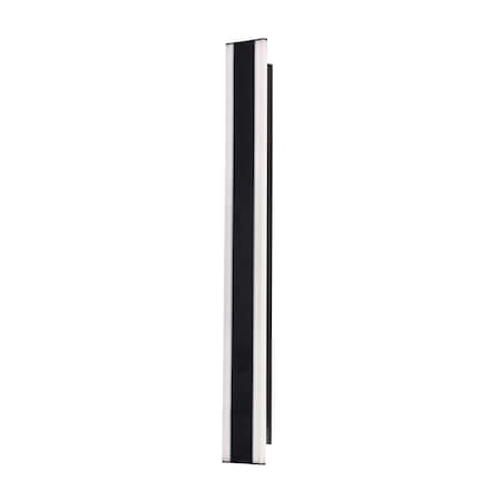 Afx Rhea 24-in. Outdoor LED Wall Sconce, Black REAW0524LAJUDBK